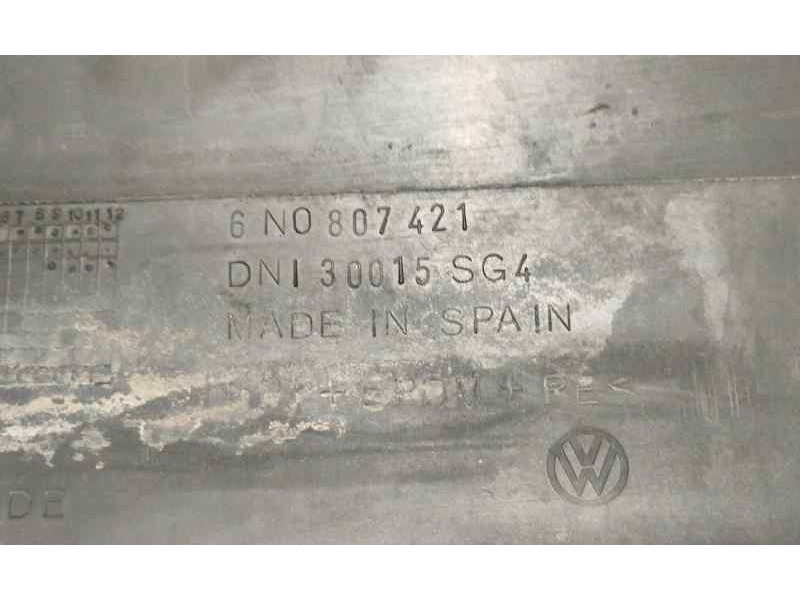 Recambio de paragolpes trasero para volkswagen polo berlina (6n1) concept referencia OEM IAM 6N0807421C 81829 