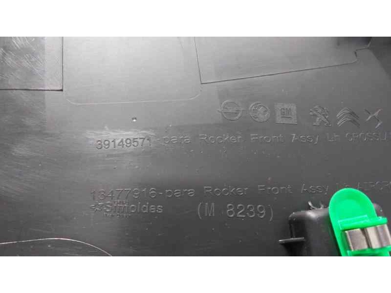 Recambio de guarnecido porton trasero para opel crossland x design line referencia OEM IAM 13477916 46781 