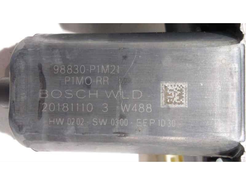 Recambio de elevalunas trasero derecho para opel crossland x design line referencia OEM IAM 39187592 46794 