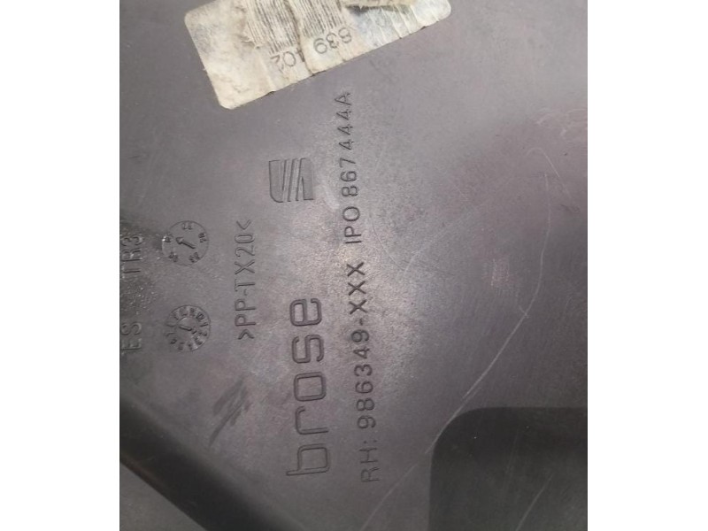 Recambio de elevalunas trasero derecho para seat leon (1p1) fr referencia OEM IAM 1P0867444A 78098 R