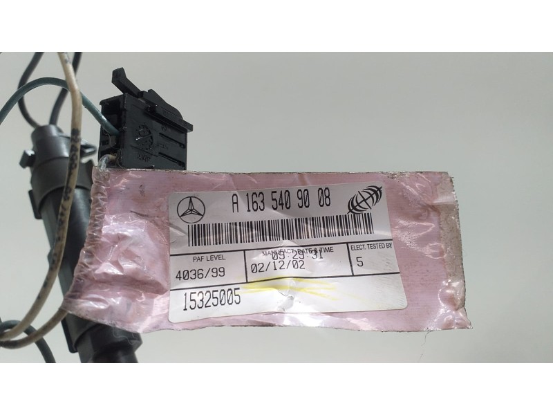 Recambio de modulo electronico para mercedes-benz clase m (w163) 400 cdi (163.128) referencia OEM IAM A1638200289 54691 