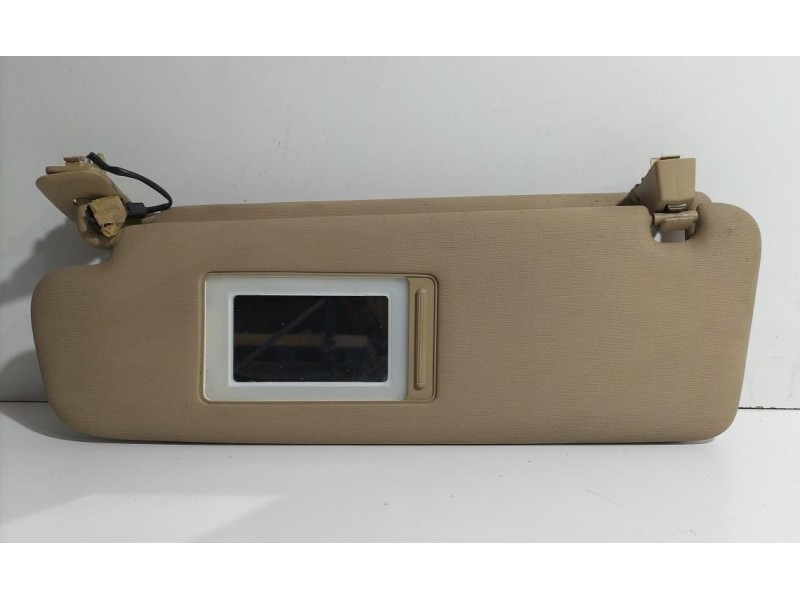 Recambio de parasol izquierdo para volkswagen touareg (7l6) tdi v6 +motion referencia OEM IAM 7L6857551AQ 78108 