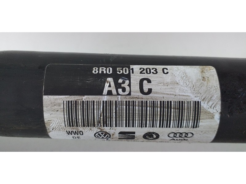 Recambio de transmision trasera izquierda para audi q5 (8r) 3.0 tdi referencia OEM IAM 8R0501203C 68894 