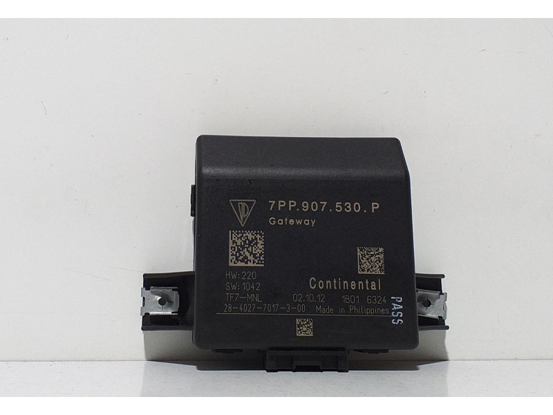 Recambio de modulo electronico para porsche cayenne (typ 92aa) gts referencia OEM IAM 7PP907530P 66338 