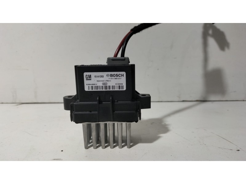 Recambio de resistencia calefaccion para opel insignia berlina cosmo referencia OEM IAM 15141283 78217 