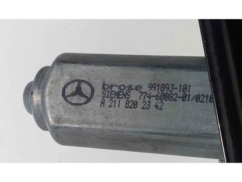 Recambio de elevalunas trasero izquierdo para mercedes-benz clase e (w211) berlina e 500 4-matic (211.090) referencia OEM IAM A2