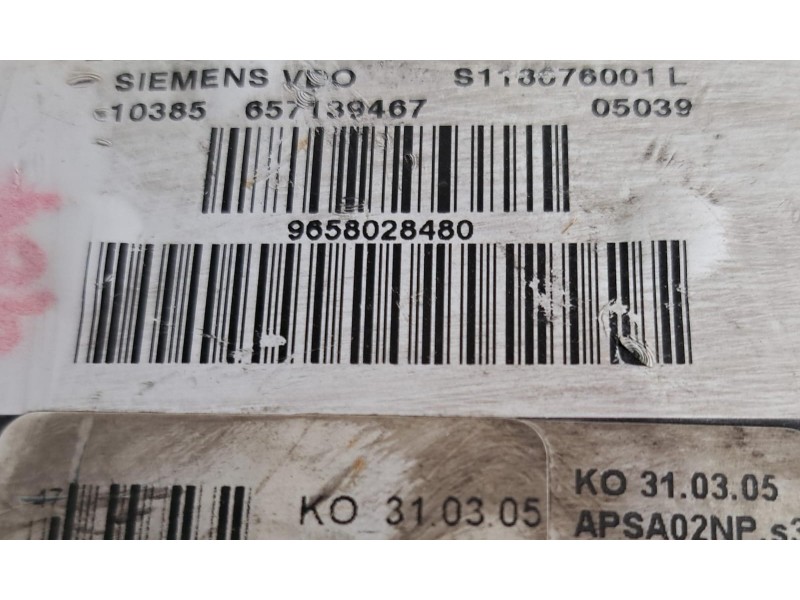 Recambio de abs para peugeot 407 1.6 hdi referencia OEM IAM 9658028480 75952 R