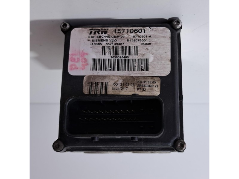 Recambio de abs para peugeot 407 1.6 hdi referencia OEM IAM 9658028480 75952 R