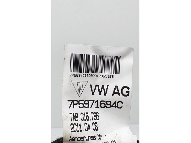 Recambio de puerta trasera derecha para porsche cayenne (typ 92aa) gts referencia OEM IAM 7P5971694C 66361 