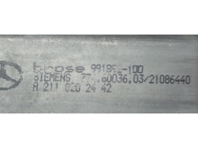Recambio de motor elevalunas trasero derecho para mercedes-benz clase e (w211) berlina e 220 cdi (211.008) referencia OEM IAM A2