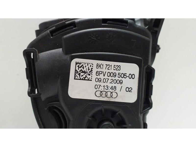 Recambio de potenciometro pedal para audi a5 coupe (8t) 2.0 tdi quattro referencia OEM IAM 8K1721523 54833 