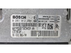 Recambio de centralita motor uce para citroën xsara picasso 1.6 16v hdi referencia OEM IAM 9663268380 75438 R 2