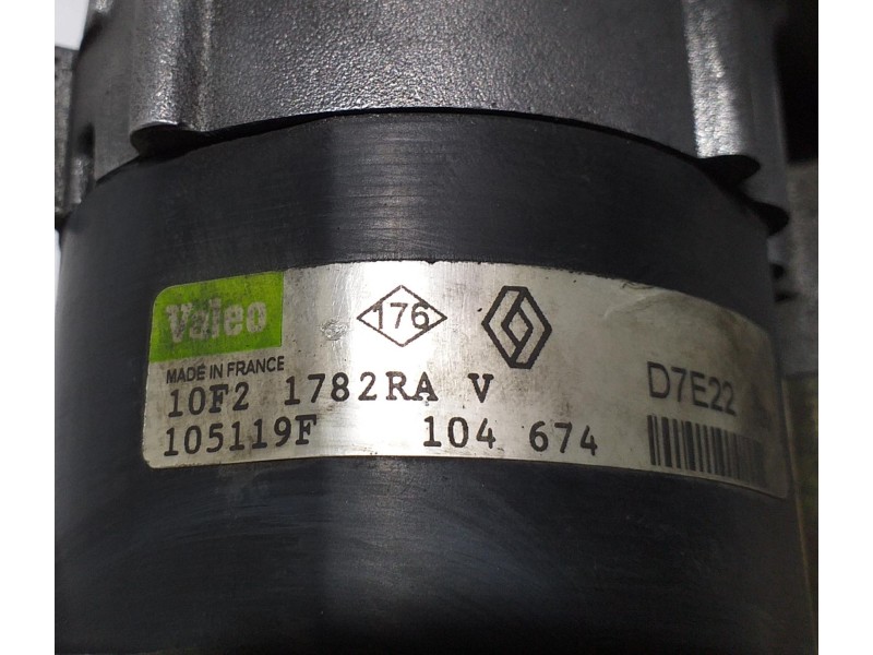 Recambio de motor arranque para renault megane i fase 2 berlina (ba0) 1.6 referencia OEM IAM D7E22 66004  Recambio de motor arranque para renault megane i fase 2 berlina (ba0) 1.6 referencia OEM IAM D7E22 66004