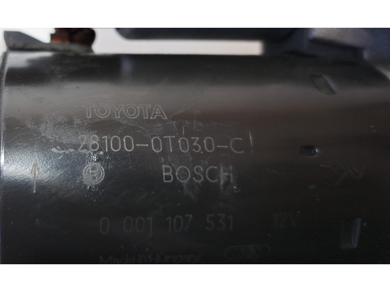Recambio de motor arranque para toyota auris 1.6 16v cat referencia OEM IAM 281000T030C 75500 R