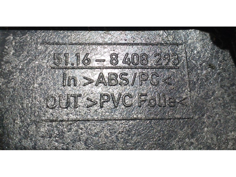 Recambio de molduras delanteras para bmw x5 (e53) 3.0d referencia OEM IAM 51168408293 54129 