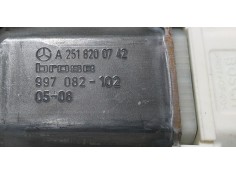 Recambio de motor elevalunas delantero izquierdo para mercedes-benz clase m (w164) 500 (164.175) referencia OEM IAM A2518200742  2