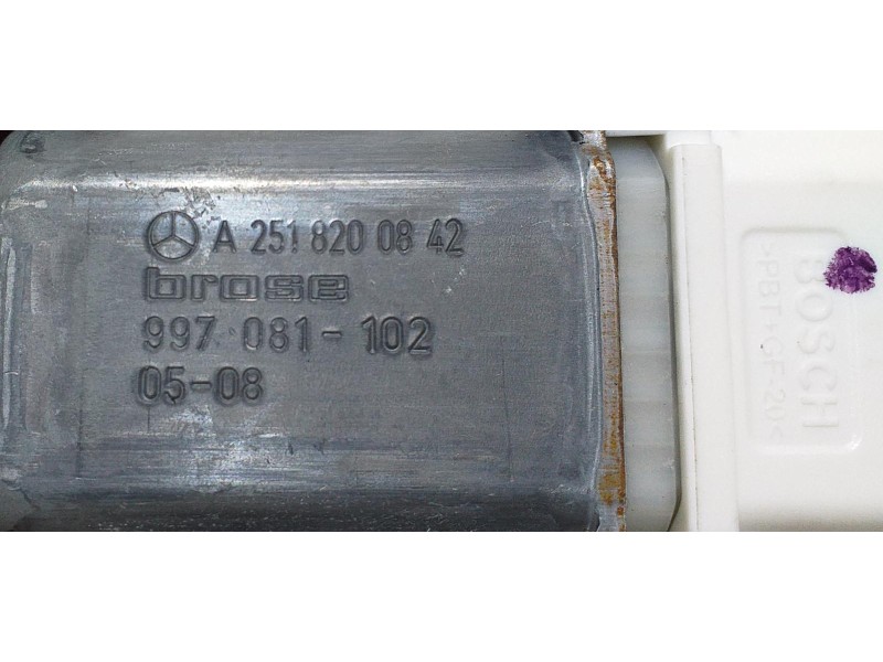 Recambio de motor elevalunas delantero derecho para mercedes-benz clase m (w164) 500 (164.175) referencia OEM IAM A2518200842 58