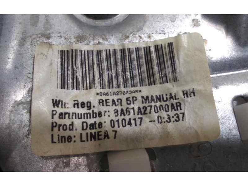 Recambio de elevalunas trasero derecho para ford fiesta (ccn) trend referencia OEM IAM C1BBA045H22AC 46335 