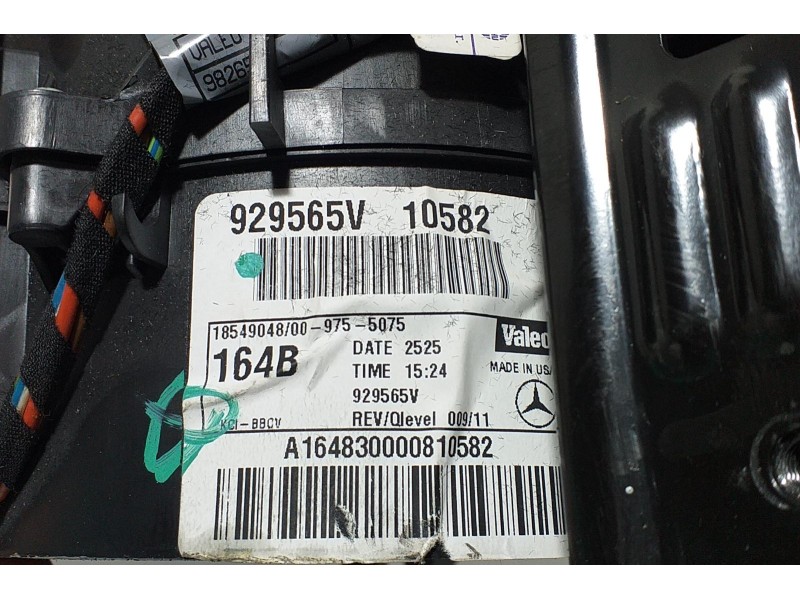 Recambio de motor calefaccion para mercedes-benz clase m (w164) 500 (164.175) referencia OEM IAM 929565V 58143 