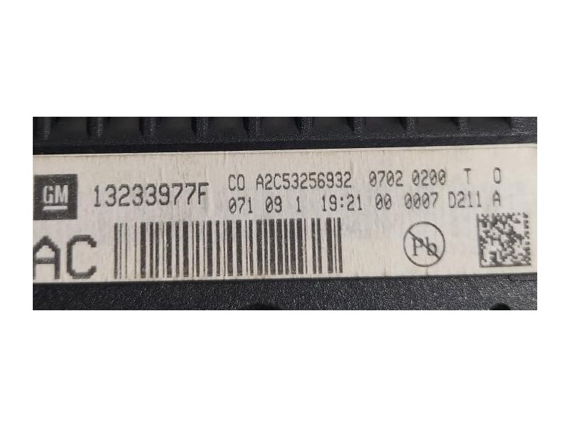 Recambio de pantalla multifuncion para opel insignia berlina cosmo referencia OEM IAM A2C53256932 78252 