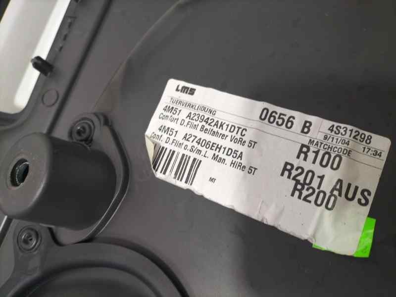 Recambio de guarnecido puerta trasera derecha para ford focus berlina (cap) ghia referencia OEM IAM 4M51A27406E 82281 