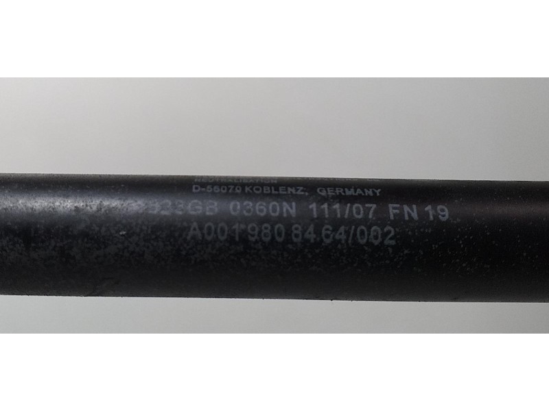 Recambio de amortiguadores capo para mercedes-benz actros 2/3 2 - ejes / 6 cil. 1841 4x2 om 501 la l (largo) referencia OEM IAM 