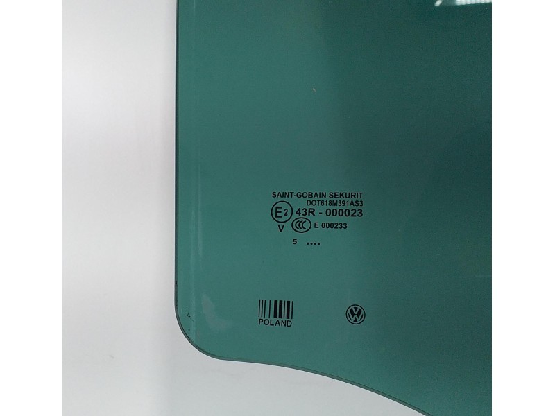 Recambio de luna trasera derecha para volkswagen touareg (7la) tdi v6 referencia OEM IAM 7L6845206E 68675 