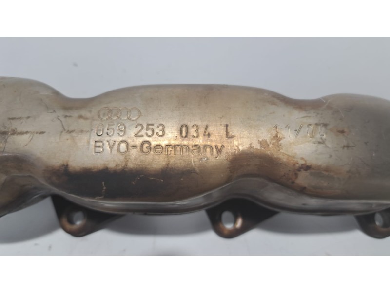Recambio de colector escape para audi q5 (8r) 3.0 v6 24v tdi referencia OEM IAM 059253034L 76070 R