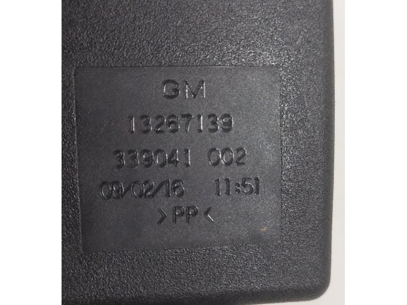 Recambio de cinturon seguridad trasero izquierdo para opel insignia berlina cosmo referencia OEM IAM 13267139 78289 