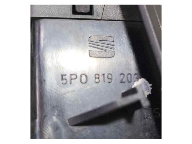 Recambio de rejilla aireadora para seat altea (5p1) arena referencia OEM IAM 5P0819203 87009 
