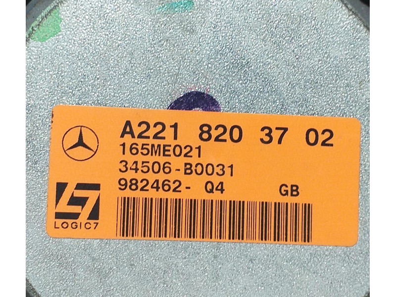 Recambio de sistema audio / radio cd para mercedes-benz clase s (w221) berlina 600 (221.176) referencia OEM IAM A2218203702 5877