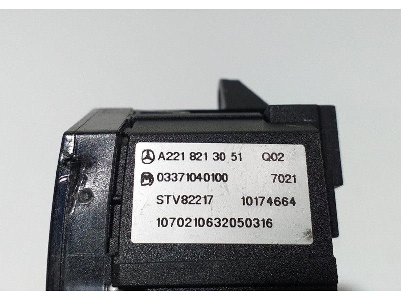 Recambio de intercooler para mercedes-benz clase s (w221) berlina 600 (221.176) referencia OEM IAM A2218213051 58779 