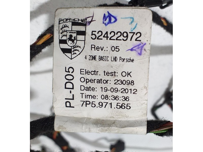 Recambio de motor calefaccion para porsche cayenne (typ 92aa) gts referencia OEM IAM 7P5971565 66404 