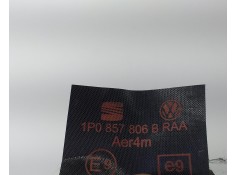 Recambio de cinturon seguridad trasero derecho para seat leon (1p1) stylance / style referencia OEM IAM 1P0857806B 68989  2