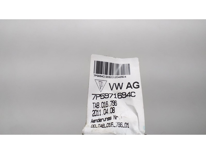 Recambio de puerta trasera izquierda para porsche cayenne (typ 92aa) gts referencia OEM IAM 7P5971694C 66424 