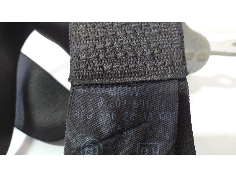 Recambio de cinturon seguridad trasero izquierdo para bmw serie 3 berlina (e46) 320d referencia OEM IAM 8202591 69006  Recambio de cinturon seguridad trasero izquierdo para bmw serie 3 berlina (e46) 320d referencia OEM IAM 8202591 69006