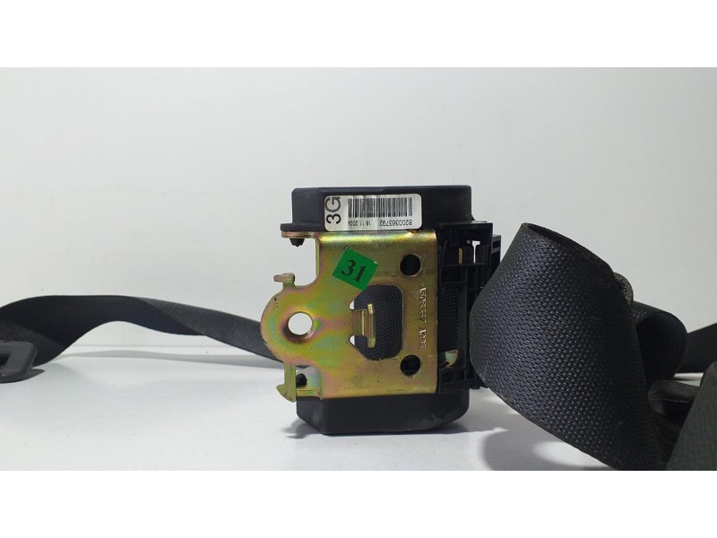 Recambio de cinturon seguridad trasero izquierdo para renault scenic ii confort authentique referencia OEM IAM 8200363792 69011 