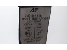 Recambio de cinturon seguridad trasero izquierdo para volkswagen sharan (7m6/7m9) advance referencia OEM IAM 7M3857815 69015  2