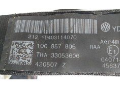 Recambio de cinturon seguridad trasero derecho para volkswagen eos (1f7) 2.0 tdi referencia OEM IAM 1Q0857806 69017  2