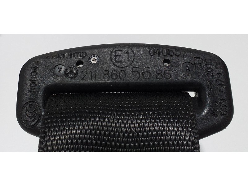 Recambio de cinturon seguridad delantero derecho para mercedes-benz clase e (w211) berlina e 500 4-matic (211.090) referencia OE