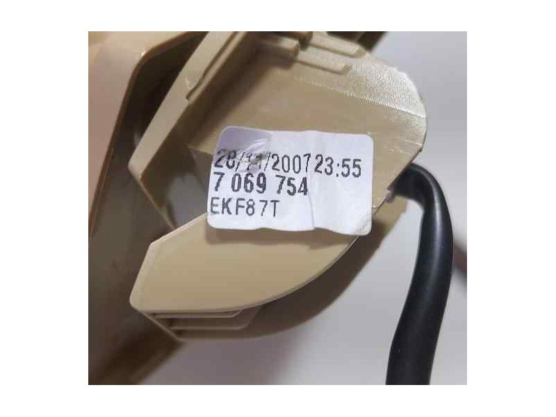 Recambio de parasol derecho para bmw serie 5 berlina (e60) 520d referencia OEM IAM 7069754 87046 