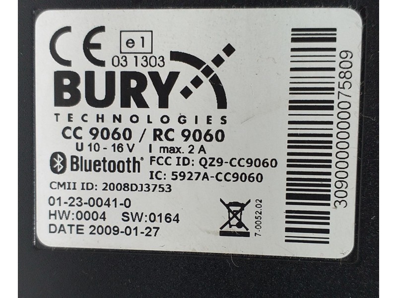 Recambio de modulo electronico para volkswagen touareg (7la) v6 referencia OEM IAM QZ9CC9060 54924 