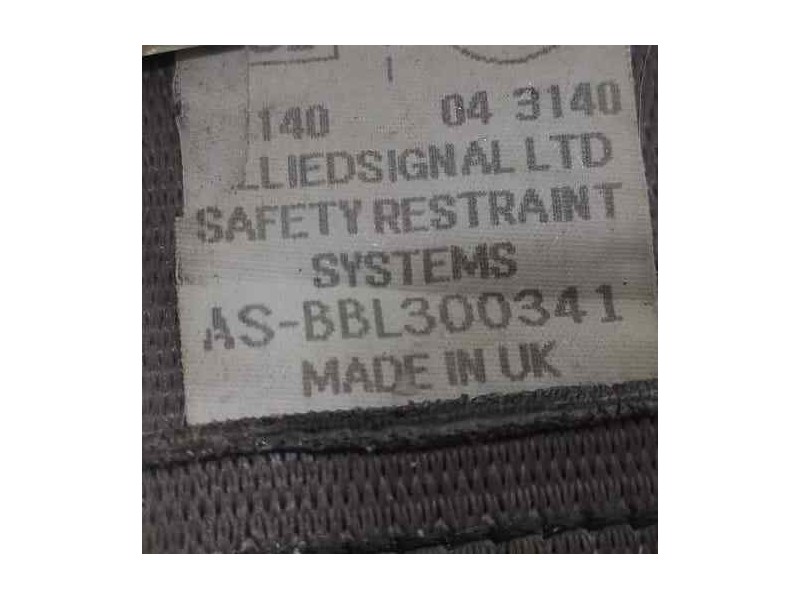 Recambio de cinturon seguridad trasero izquierdo para land rover range rover (lp) 4.6 referencia OEM IAM BBL300341 82555 