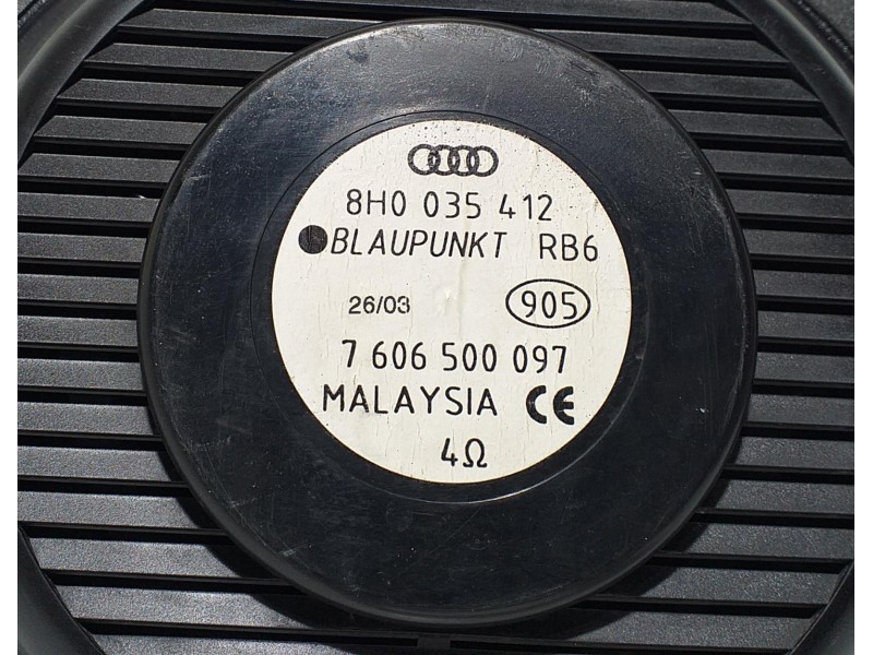Recambio de sistema audio / radio cd para audi a4 cabrio (8h) 3.0 quattro referencia OEM IAM 8H0035412 58929 