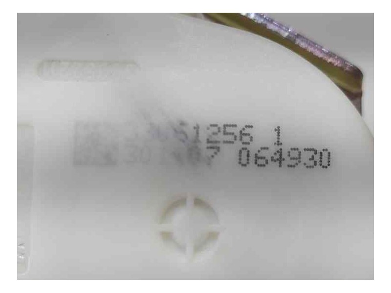 Recambio de cinturon seguridad trasero central para bmw serie 5 berlina (e60) 520d referencia OEM IAM 33061256 87054 