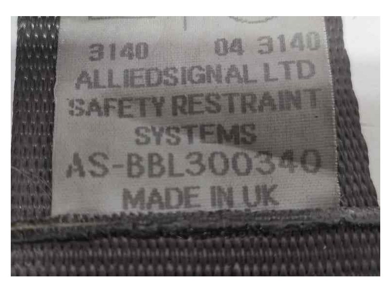Recambio de cinturon seguridad trasero derecho para land rover range rover (lp) 4.6 referencia OEM IAM BBL300340 82556 