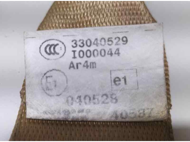 Recambio de cinturon seguridad trasero derecho para bmw serie 5 berlina (e60) 520d referencia OEM IAM 33061255 87055 