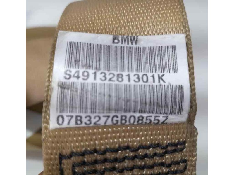 Recambio de cinturon seguridad trasero izquierdo para bmw serie 5 berlina (e60) 520d referencia OEM IAM 33061255 87057 