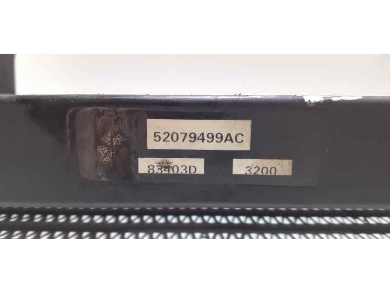 Recambio de intercooler para chrysler jeep gr.cherokee (wj/wg) 3.1 td laredo referencia OEM IAM 52079499AC 42402 