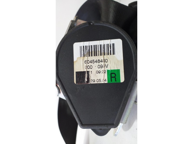 Recambio de cinturon seguridad trasero derecho para volkswagen golf v berlina (1k1) conceptline (e) referencia OEM IAM 1K6857806